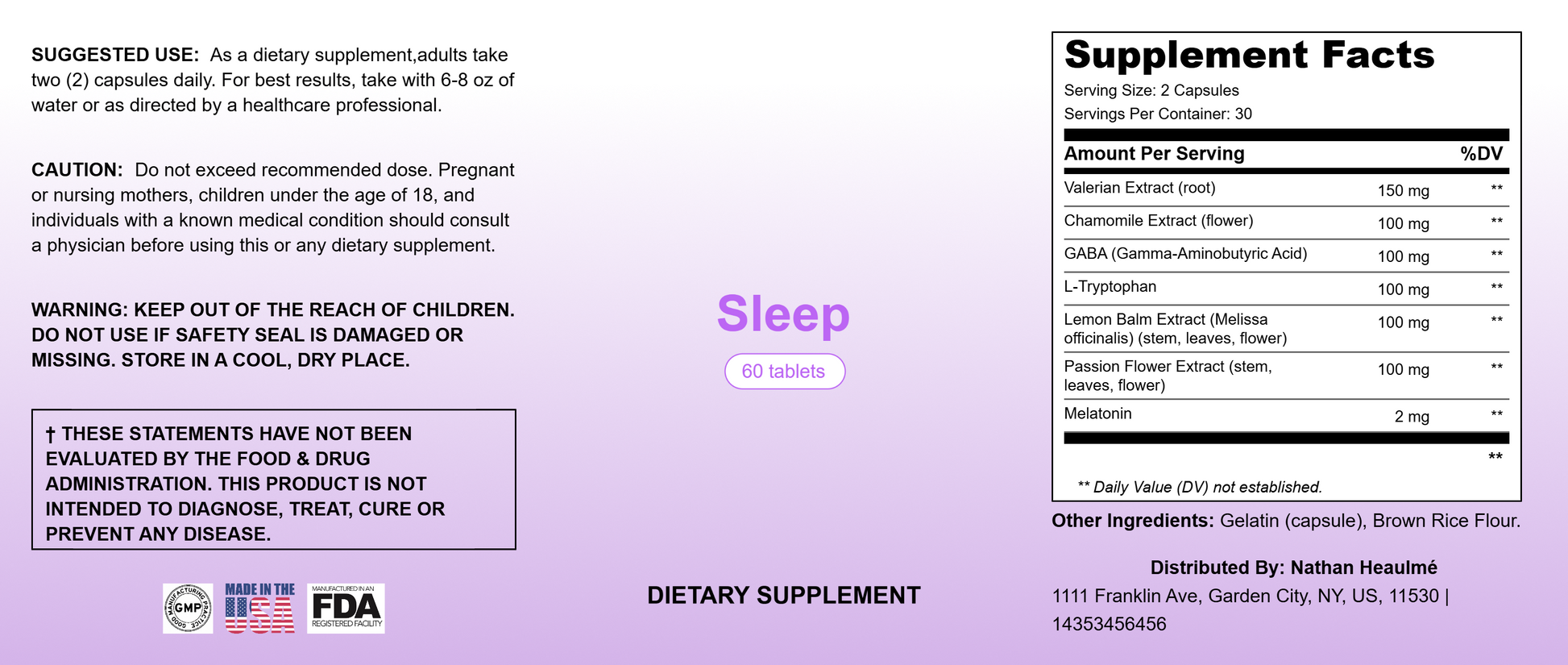 Sleep Aid Melatonin Caps image 5